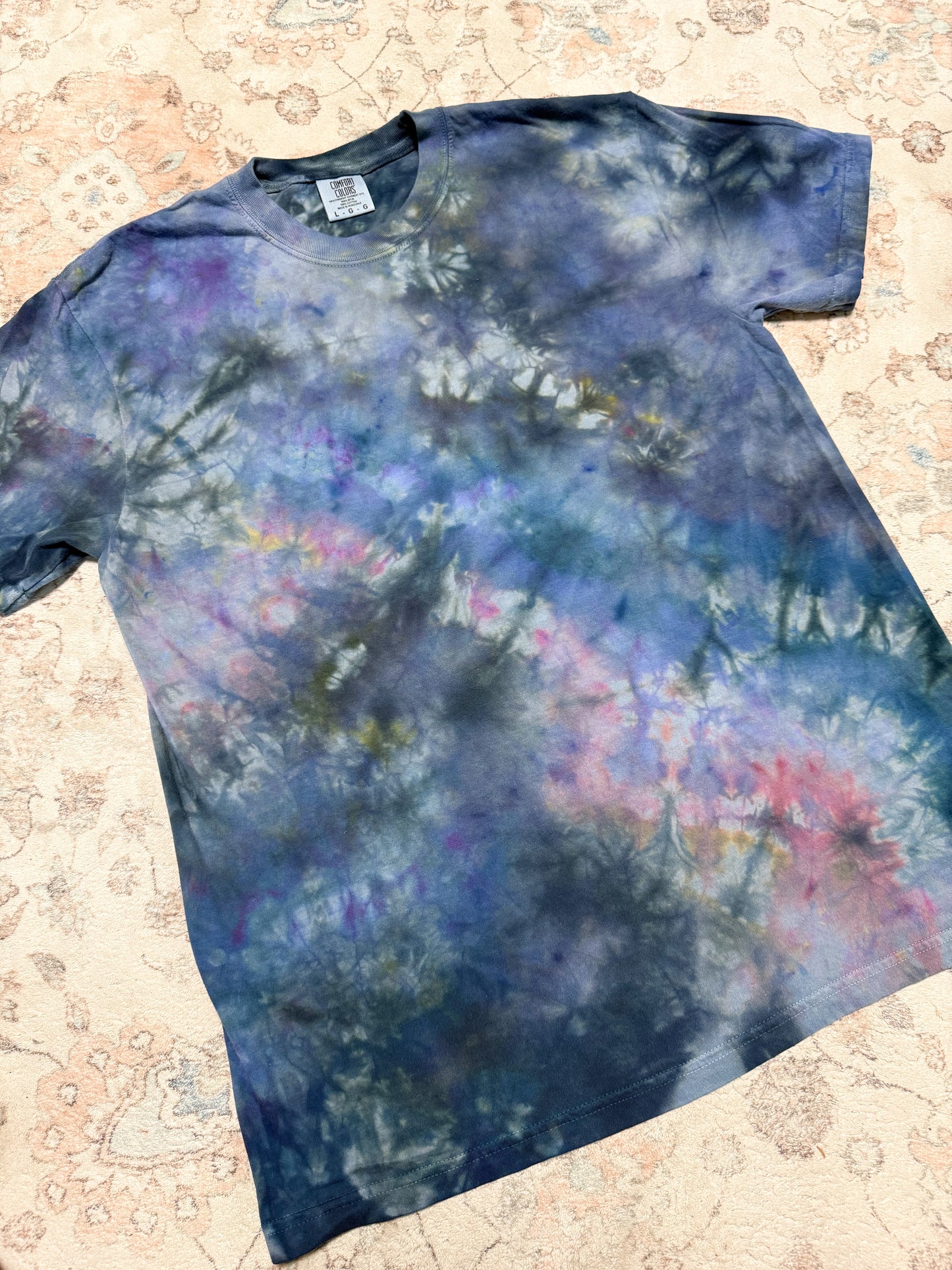 Large CC Ice Dyed Tee