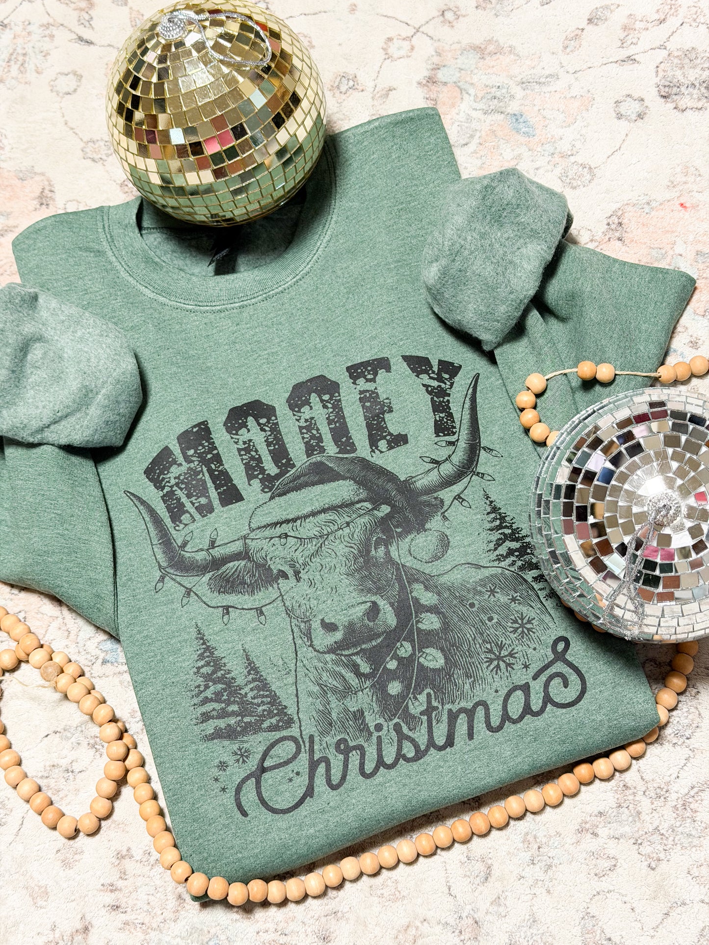 Mooey Christmas sweatshirt