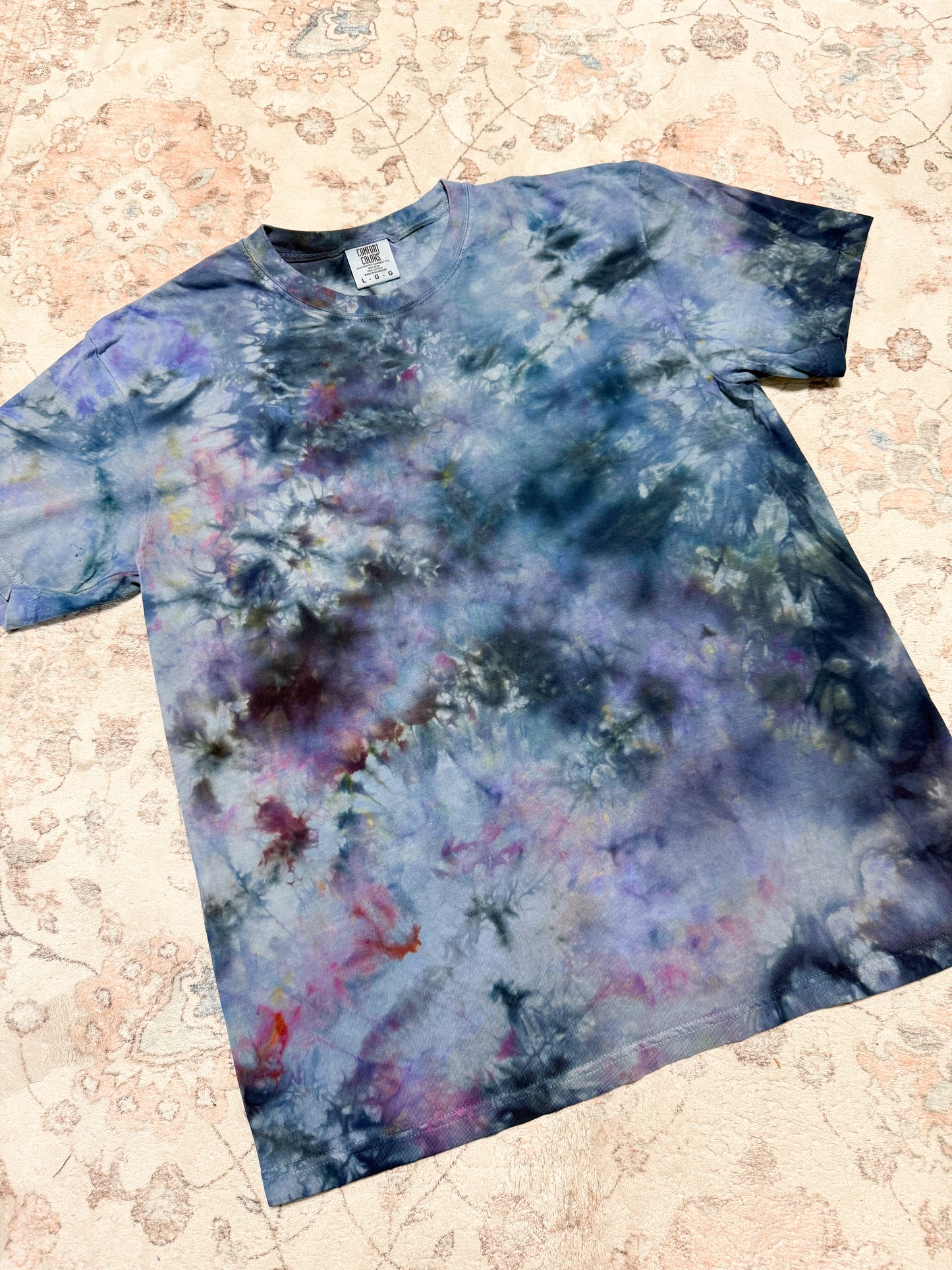 Large CC Ice Dyed Tee