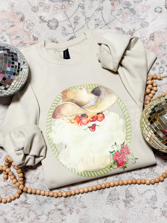 Country Santa sweatshirt